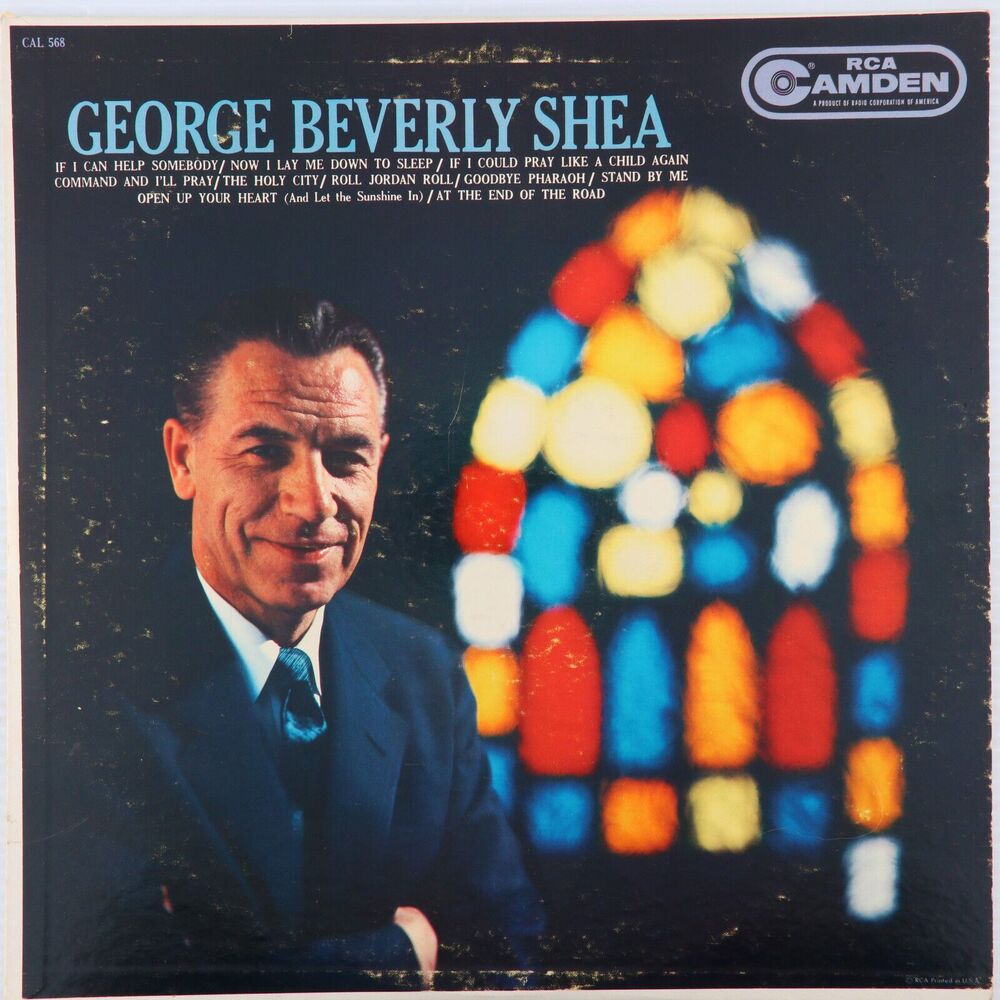 George Beverly Shea - 1960 Mono 12" LP Vinyl Record RCA Camden – CAL 568